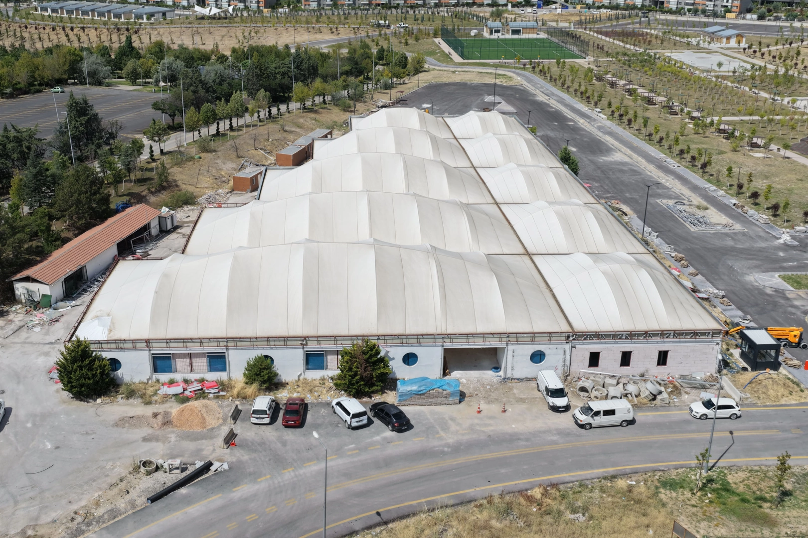 Ankara'da Göksu Parkı’ndaki pazar yeri yenileniyor 