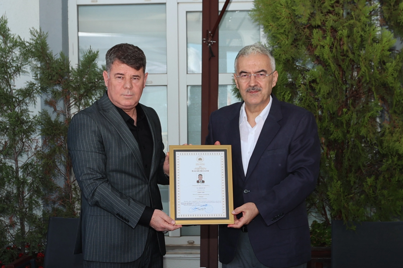 Bursa İl Jandarma Komutanı Tümgeneral İdris Tataroğlu İstanbul'a uğurlandı 