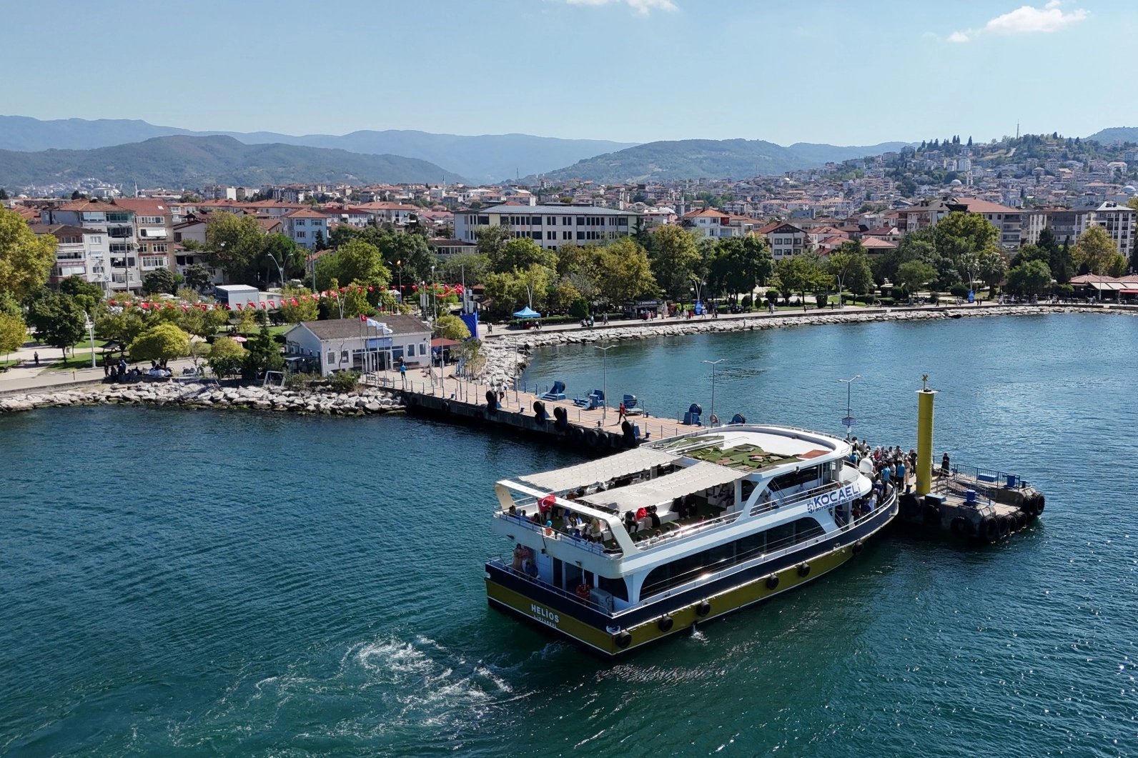 Kocaeli Büyükşehir, Mavi Vatan’a 245 bin kişiyi ulaştırdı 
