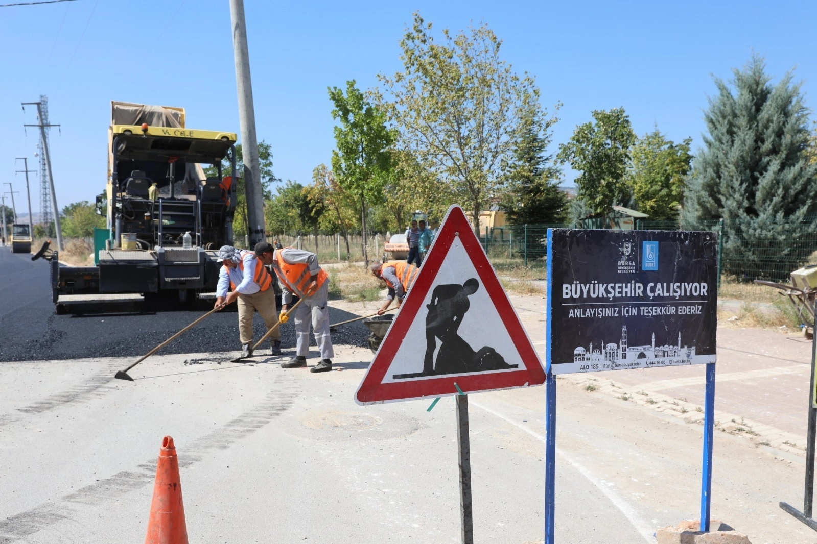 Bursa Büyükşehir’den Çalıkavak’a konfor dokunuşu 