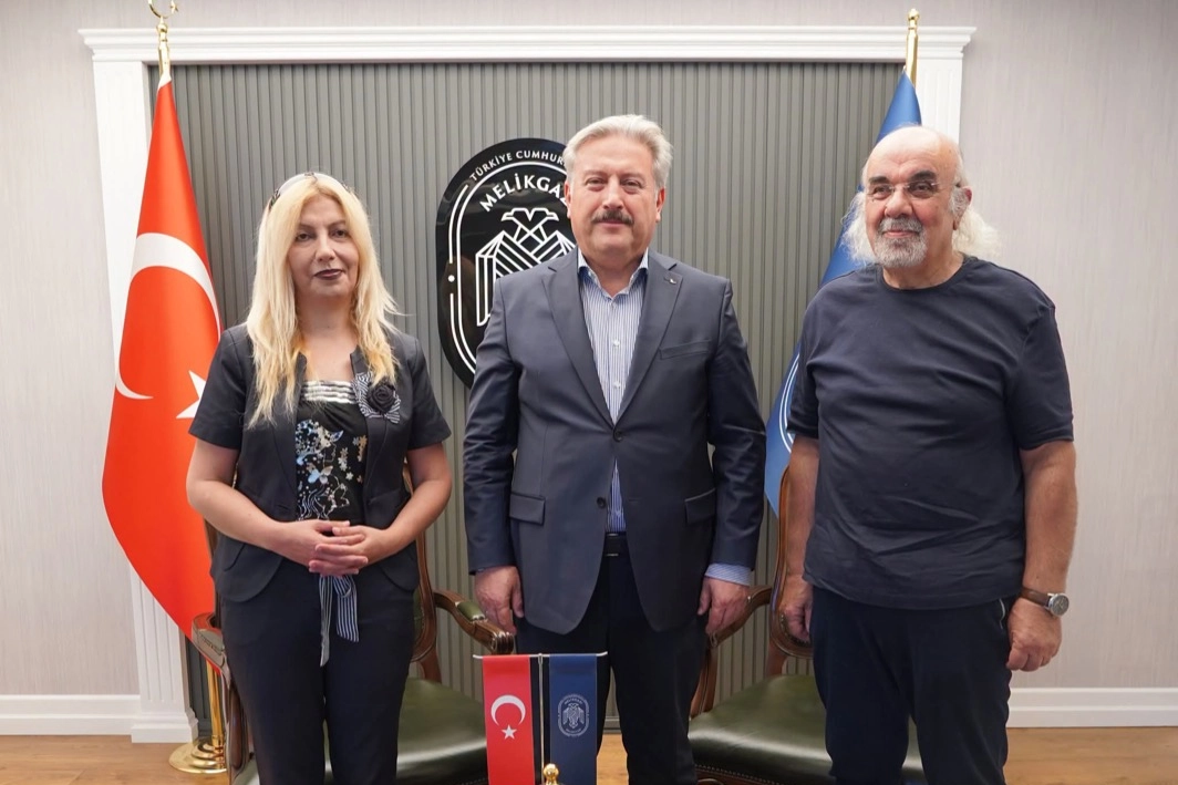 Kayseri Büyükşehir Gazeteciler Cemiyeti'nden Melikgazi'ye ziyaret 