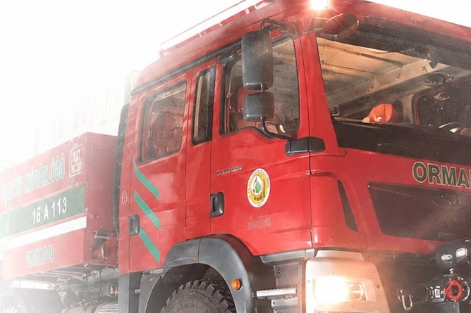 Muğla yangını dönüşü Bursa arazöz ekibi kaza yaptı 