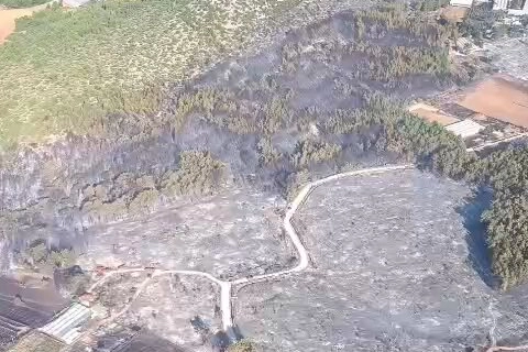 Muğla’da başlayıp Antalya’ya sıçrayan orman yangını kontrol altına alındı 