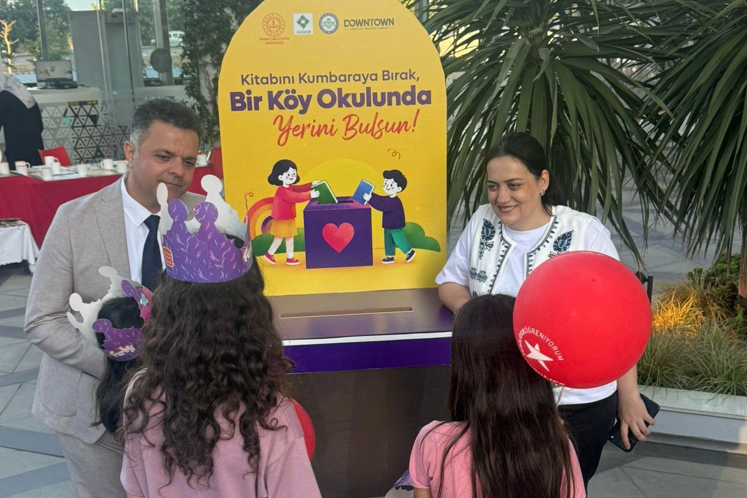 Bursa’da kırsal okul kütüphaneleri için kitap bağışı kampanyası 
