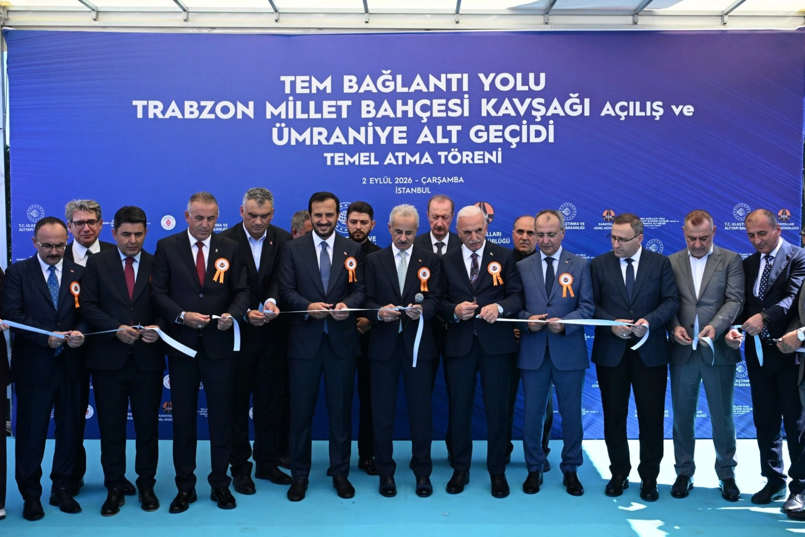 Ümraniye’de ulaşım yatırımları hız kesmiyor... Alt geçidin temeli atıldı 