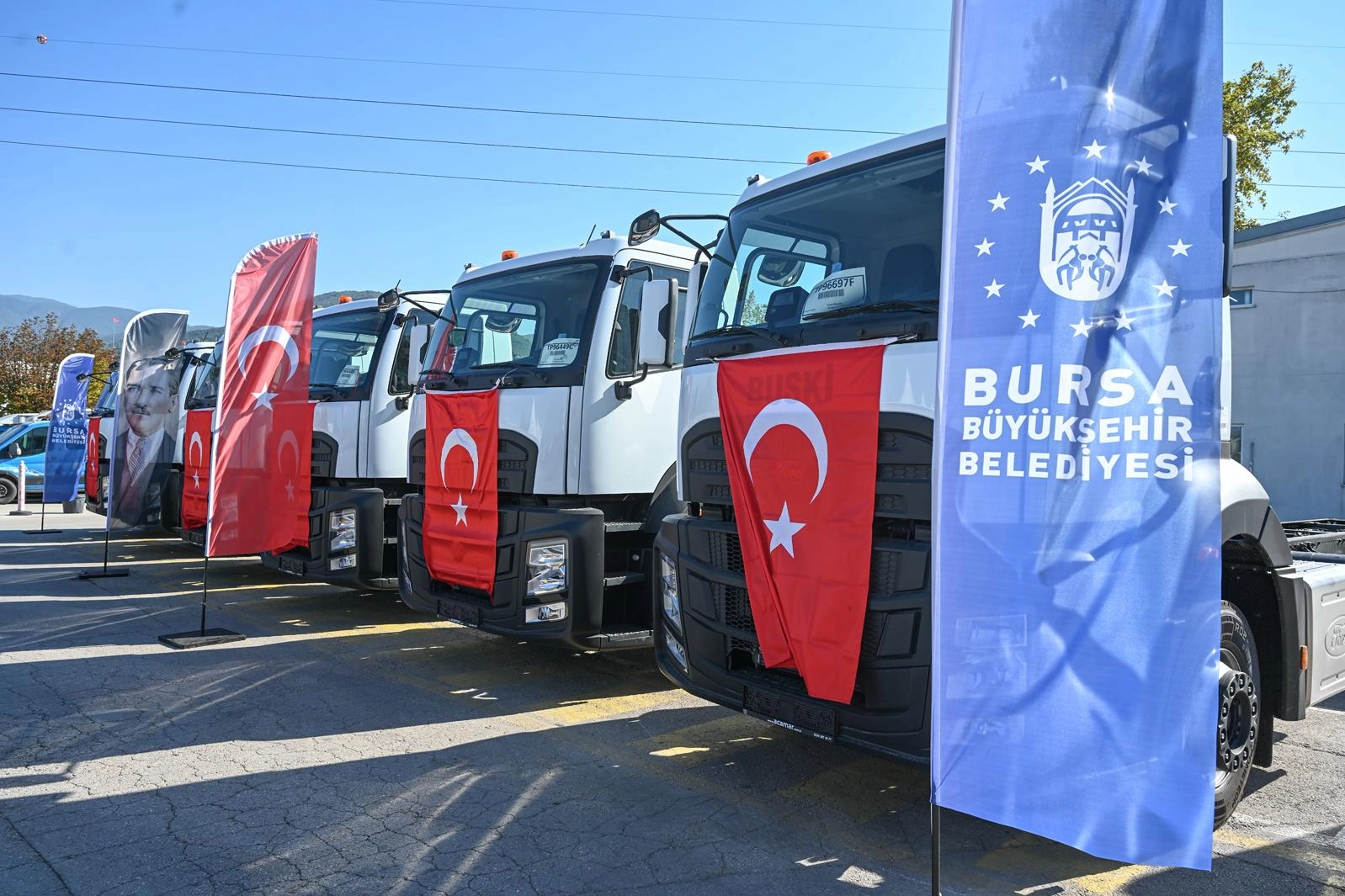 BUSKİ'ye 156 milyon TL'lik yeni filo 