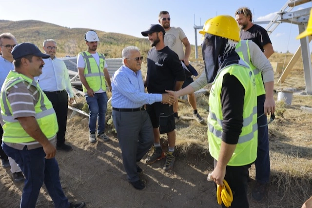 Kayseri Erciyes'de dağ kızağına geri sayım 
