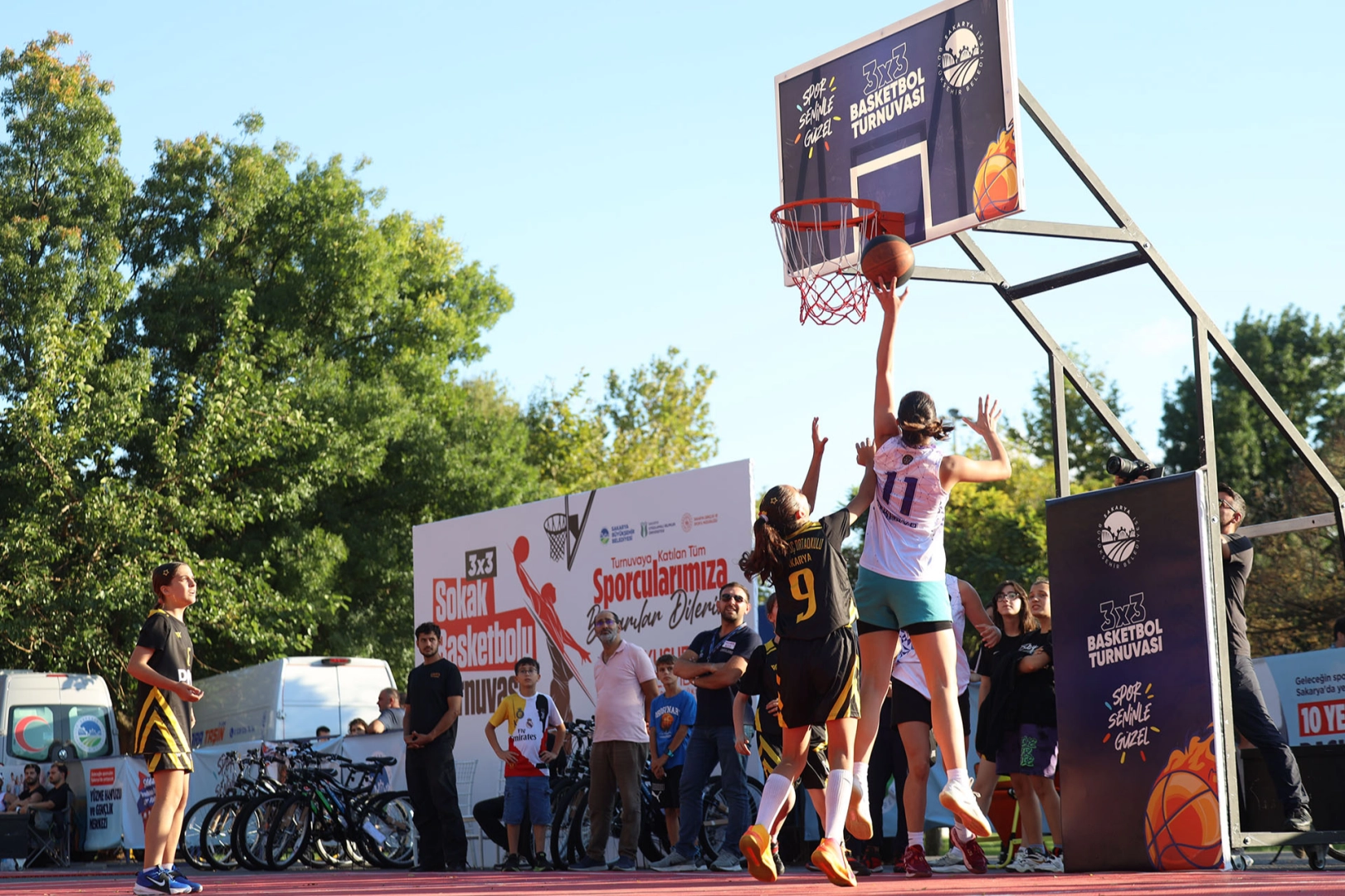 Sakarya'da 3x3 Sokak Basketbolu Turnuvasında kayıtlar başladı 