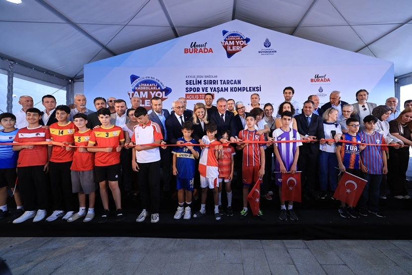 İstanbul'da Selim Sırrı Tarcan Spor ve Yaşam Kompleksi hizmete açıldı 