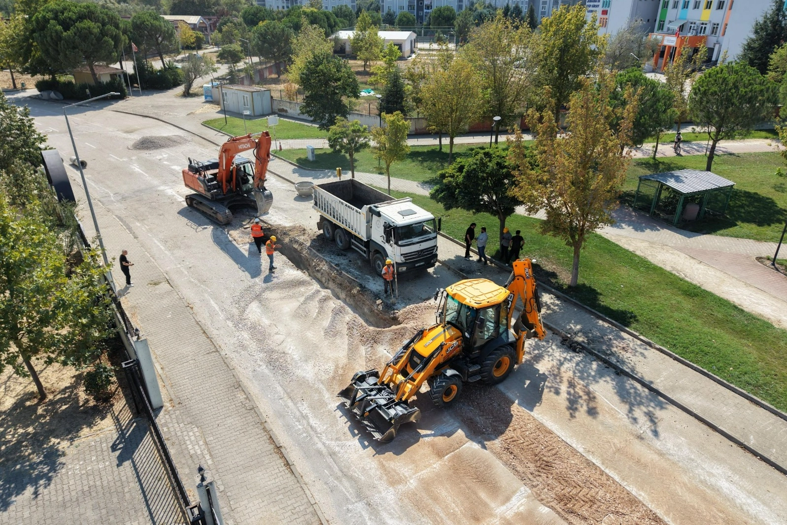 Büyükşehir’den Kayapa TOKİ’de altyapıya kalıcı çözüm 