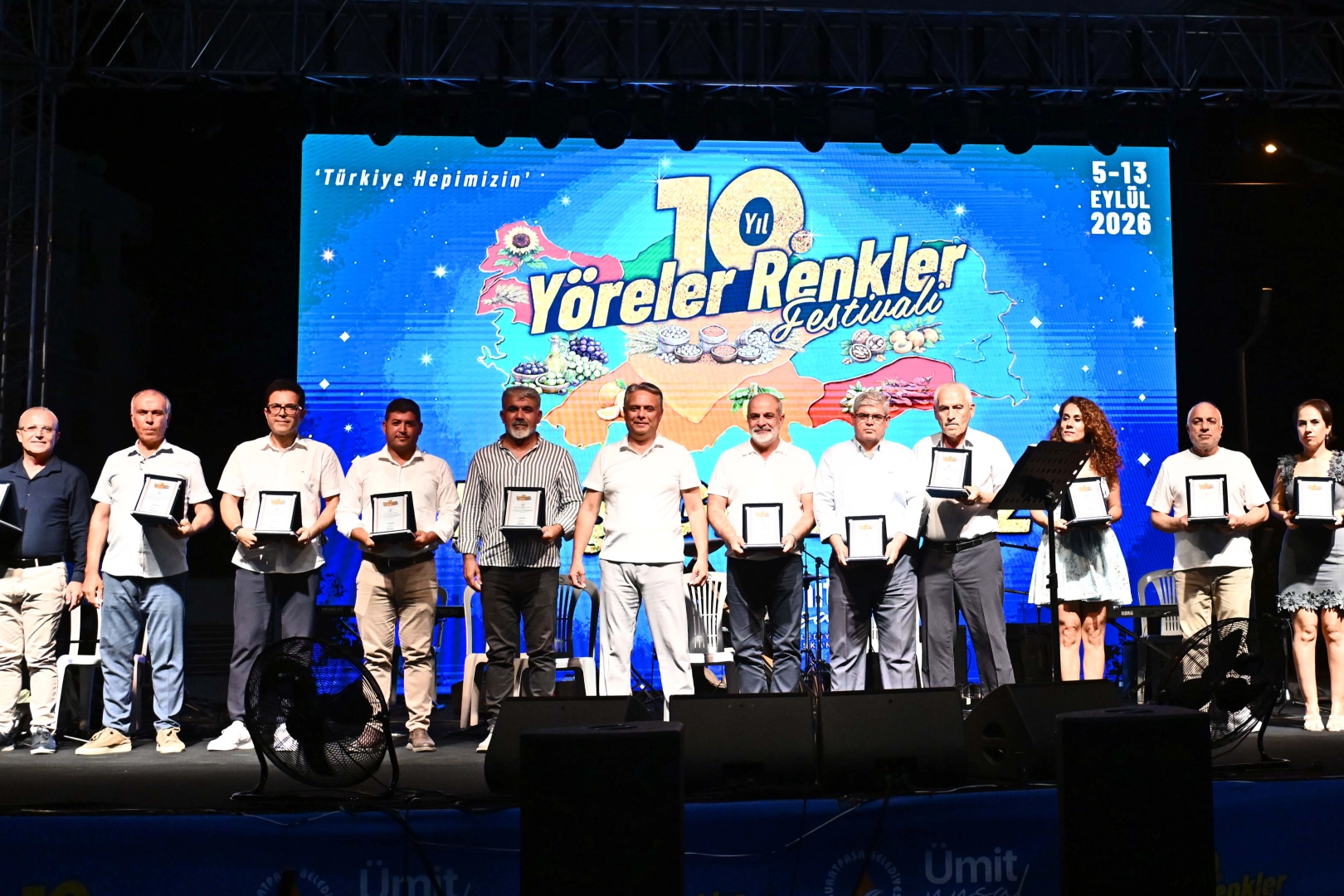 Antalya’da Yöreler Renkler Festivali’nde Güneydoğu Anadolu Gecesi 