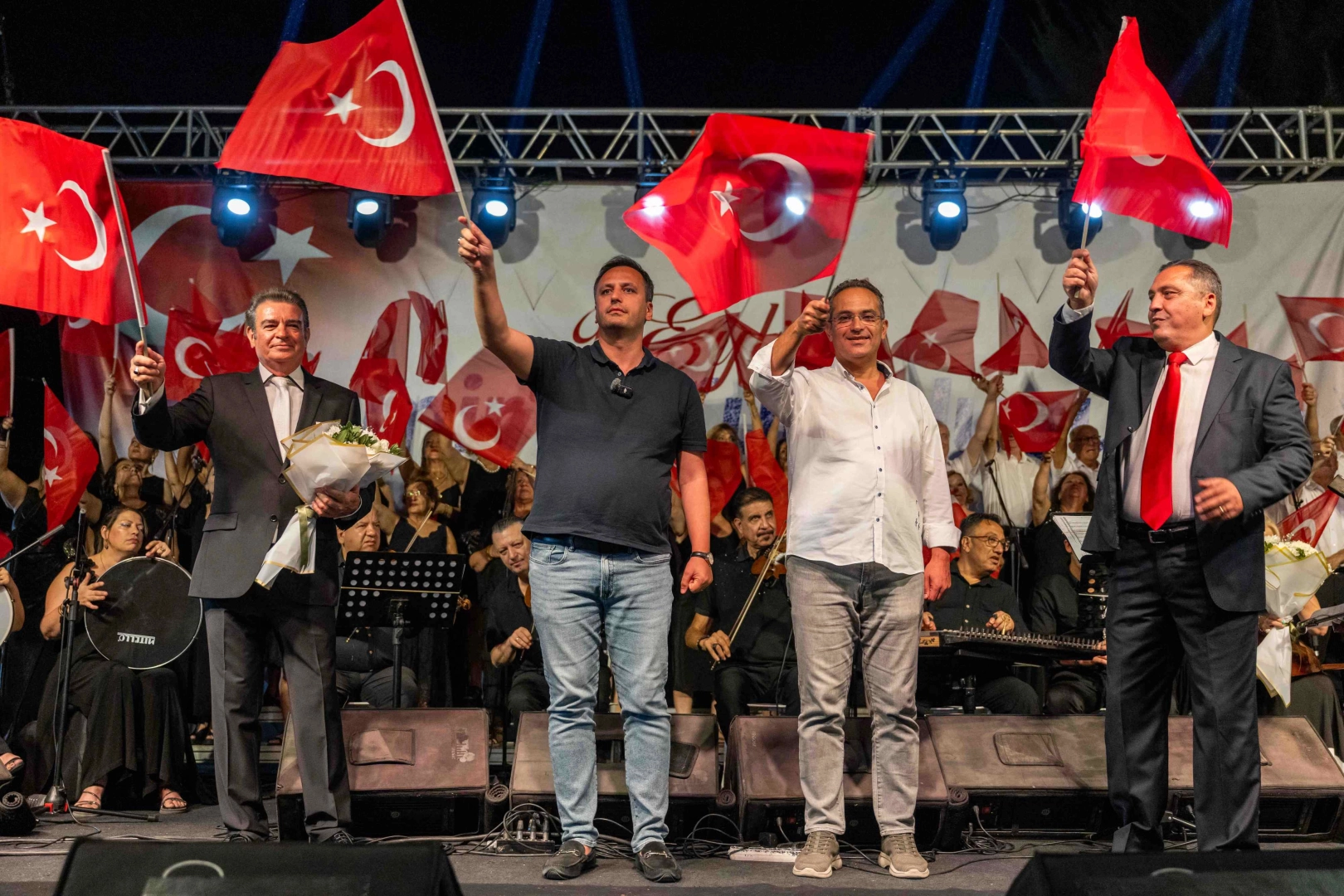 İzmir Bornova’da 9 Eylül coşkusu 