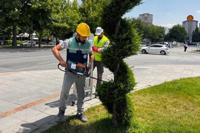 Kayseri Büyükşehir'den şehir estetiğine anlamlı dokunuş 