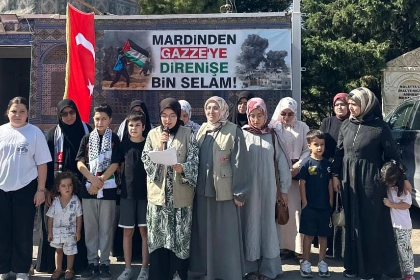Gazze’deki eğitim mücadelesi Mardin’de gündeme taşındı: 