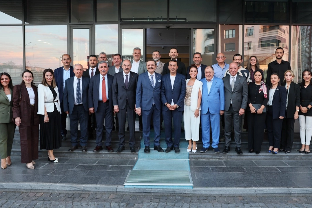 TOBB Başkanı'ndan KTO'ya ziyaret 