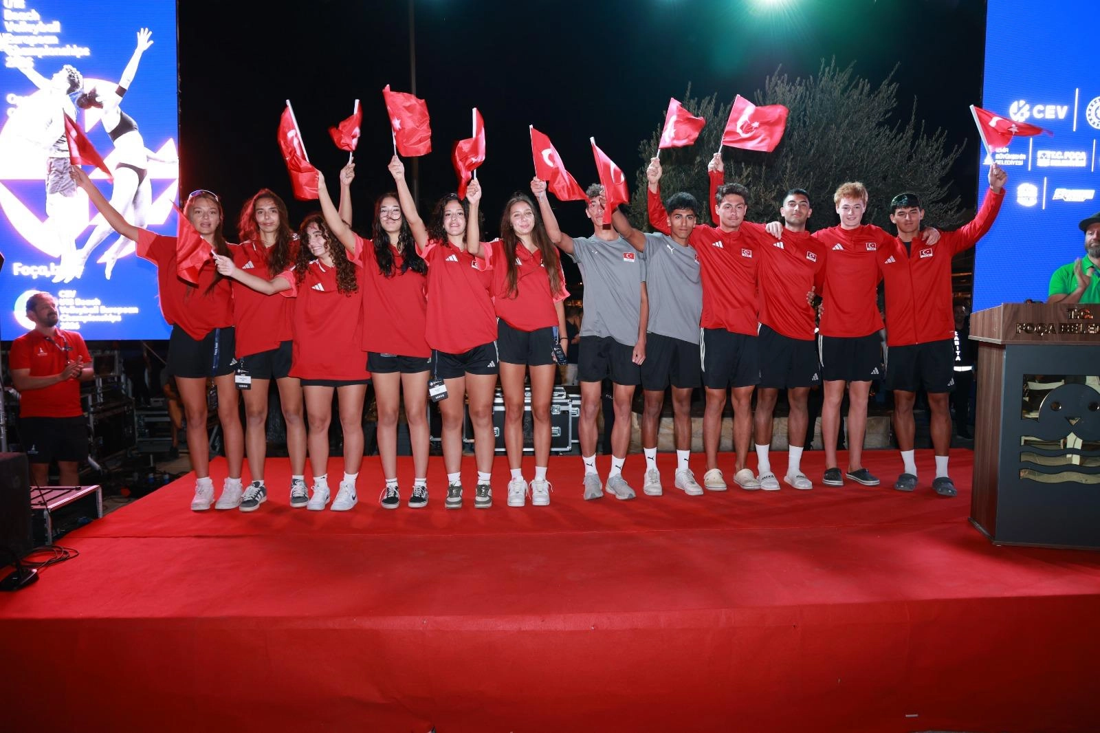 Avrupa’nın genç yıldızları Foça’da buluştu 