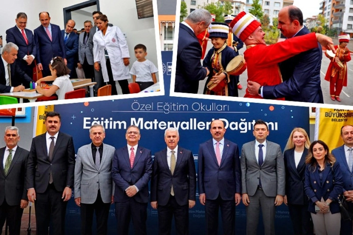 Konya’da özel öğrencilere özel destek 