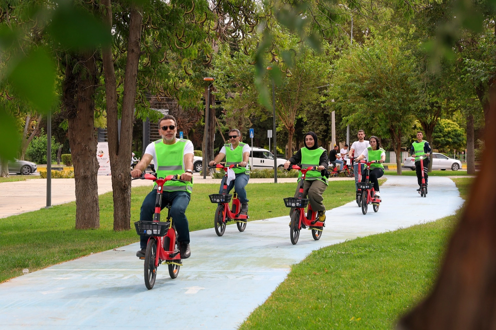 Gaziantep'te hareketliliğe özel pedal 