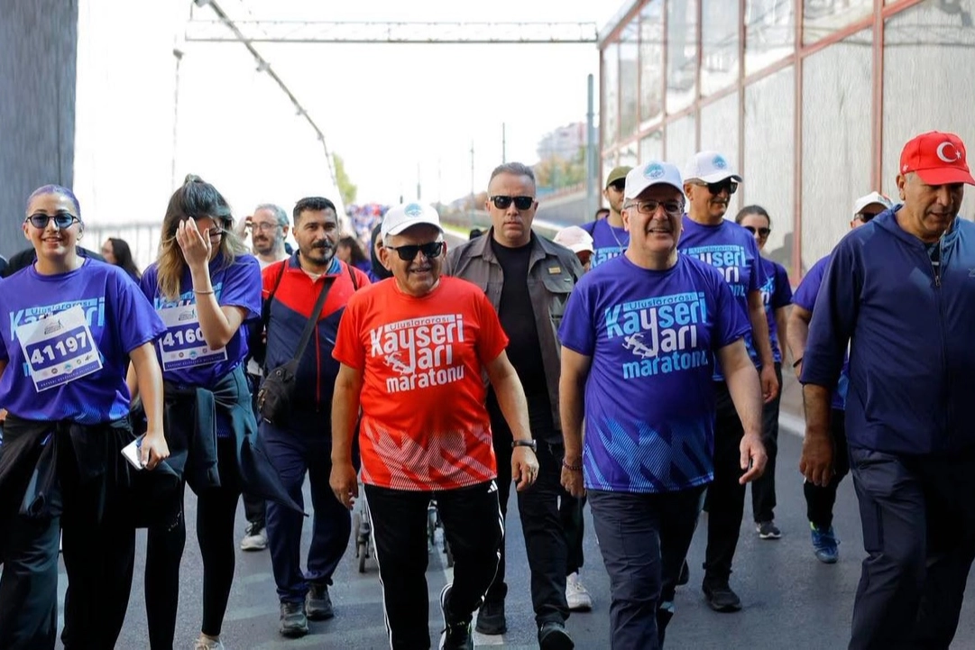 6'ncı Uluslararası Kayseri Yarı Maratonu gerçekleştirildi 
