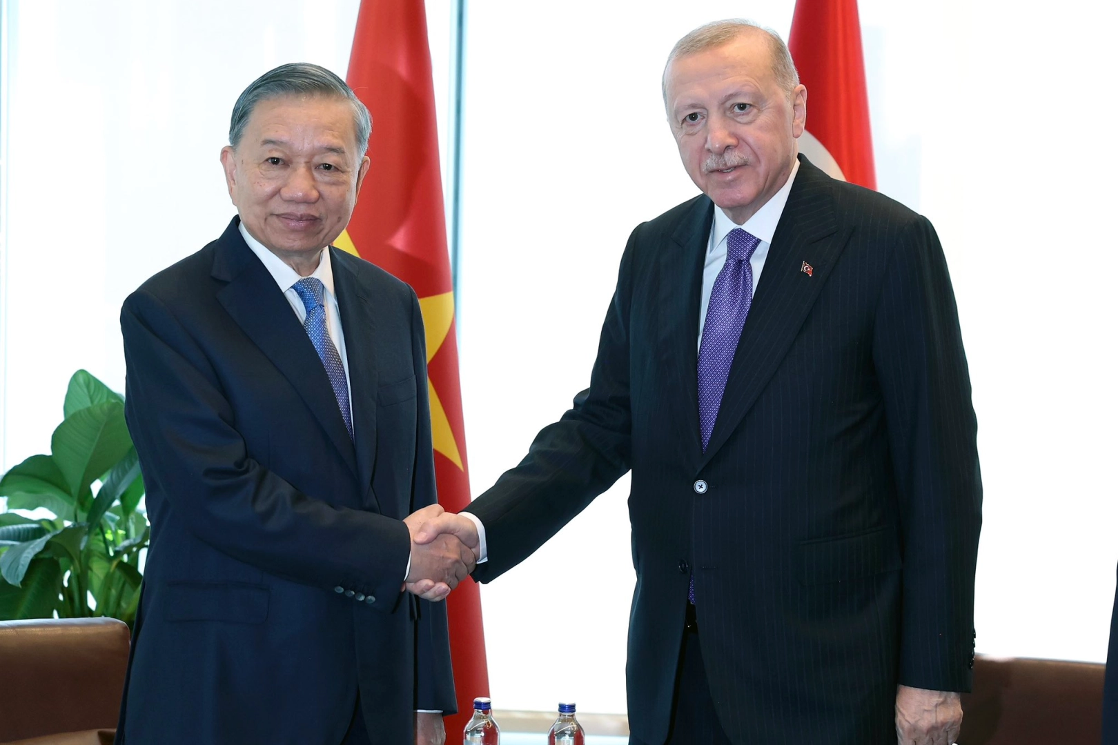 Cumhurbaşkanı Erdoğan, Vietnam Devlet Başkanı ile görüştü 