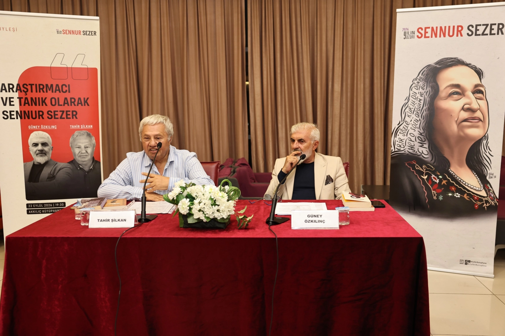 Nilüfer’de Sennur Sezer’in araştırmacı ve tanık yönü ele alındı 
