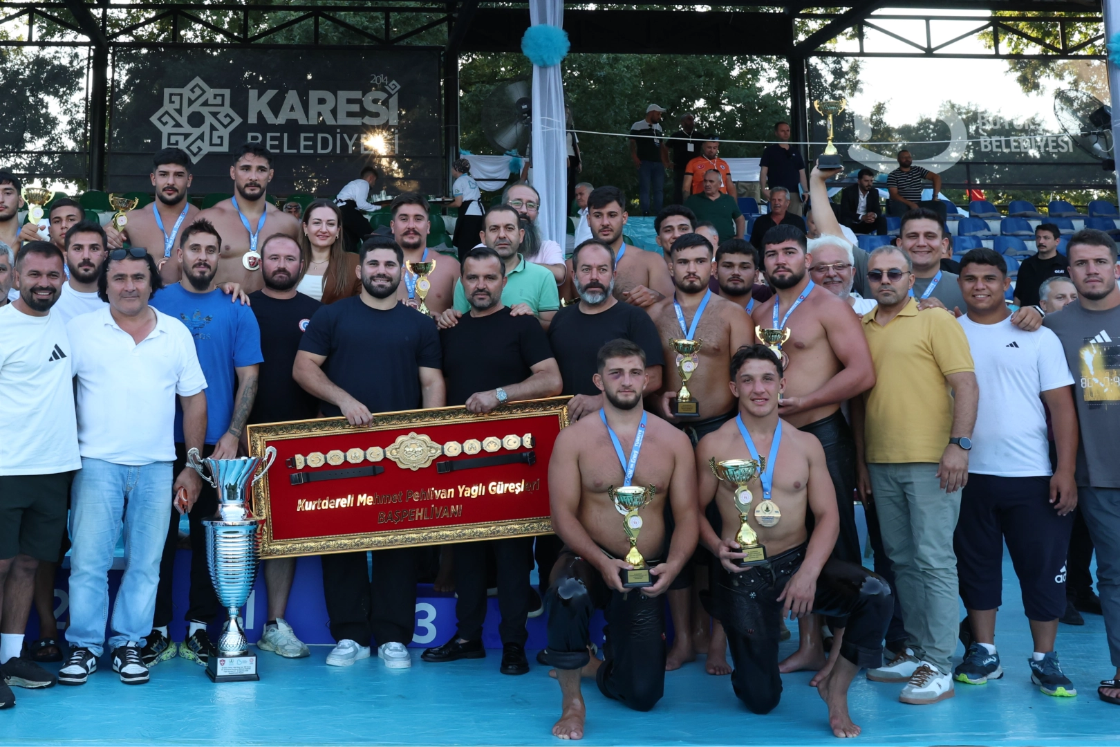 Antalya'nın 21 pehlivanı Cumhurbaşkanlığı Kupası için Er Meydanı’nda 