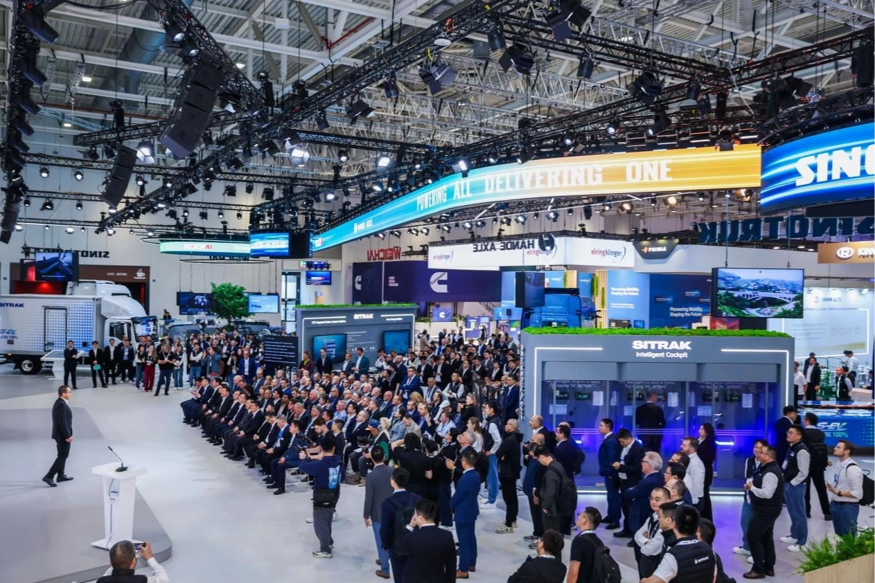 Shandong Heavy Industry, IAA Transportation 2026'da yeni enerji çözümlerini sergiledi 