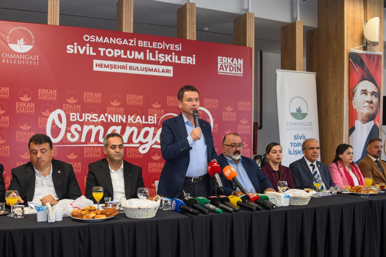 Bursa Osmangazi’de farklı kültürler aynı masada 