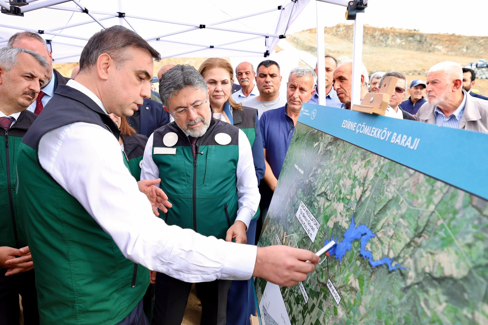 Edirne’ye 4 milyar TL'lik sulama yatırımı... Çömlekköy Barajı 2028’de tamamlanacak 