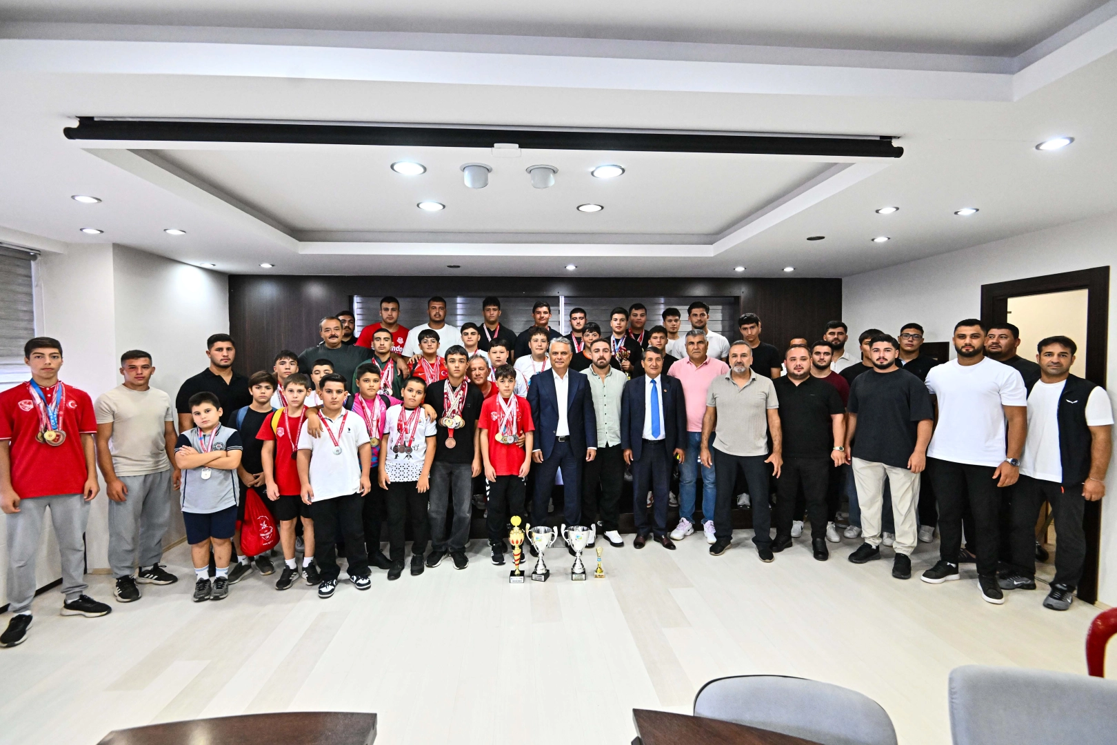 Muratpaşa Belediyespor’un güreşlerde hedefi büyük 