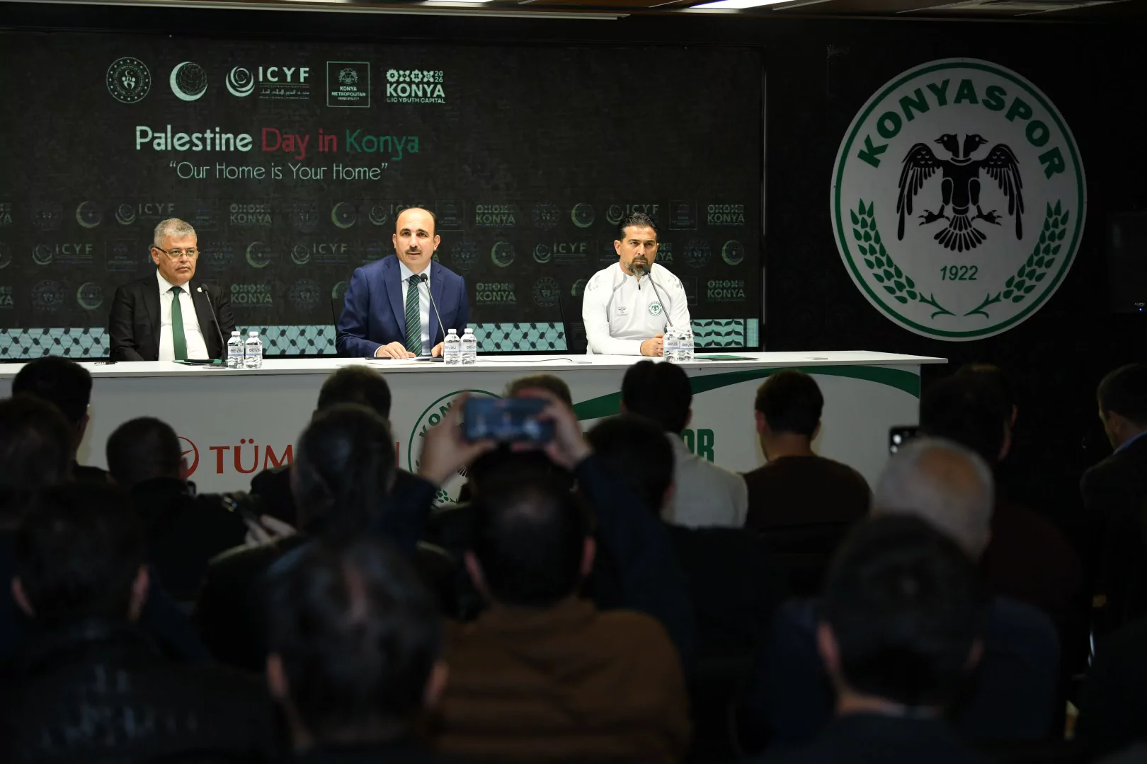 Filistin’e destek için Konyalı taraftarlara açık davet 
