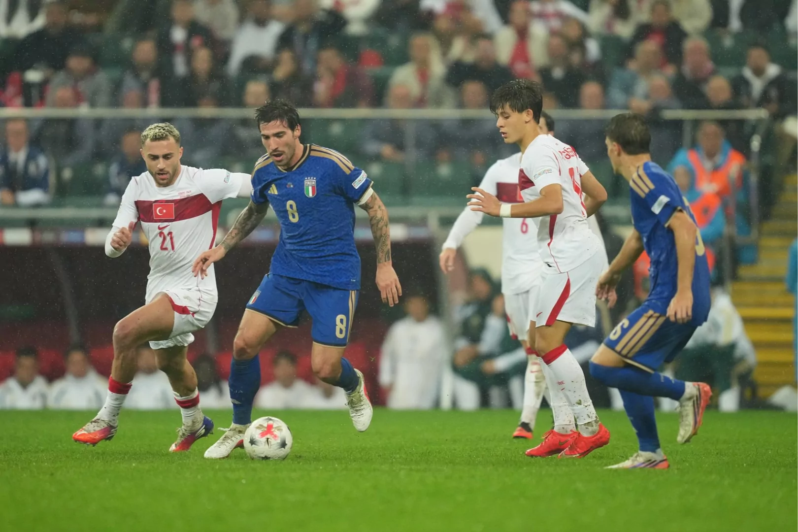 Milliler, Bursa’da İtalya’ya 4-1 mağlup oldu 