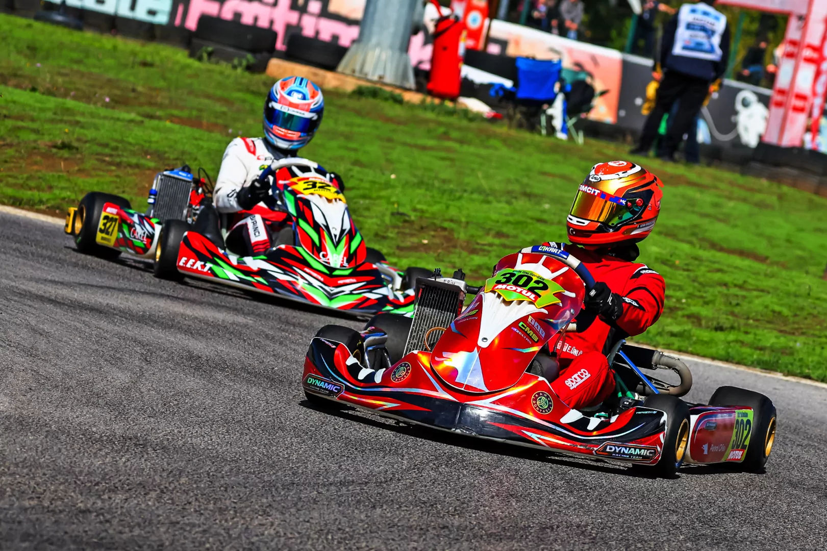 Karting rüzgarı İstanbul'da esti 