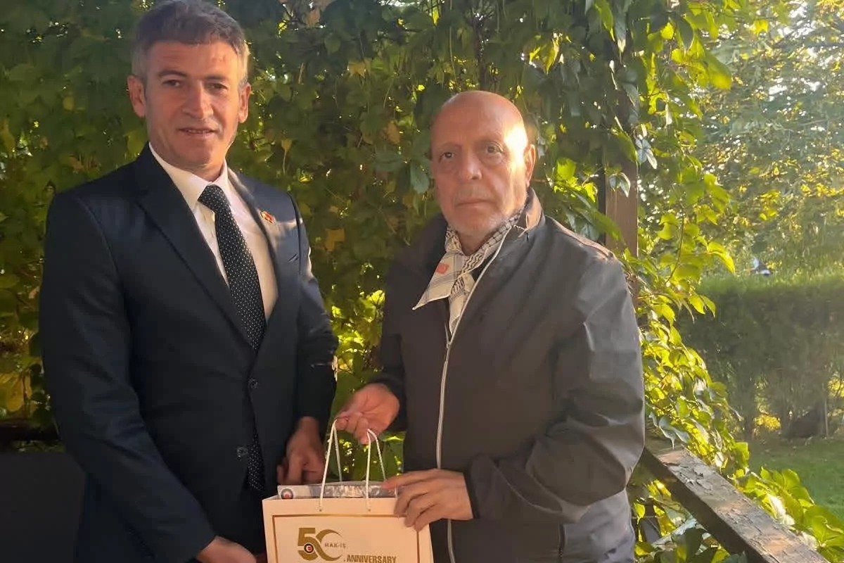 HAK-İŞ Mardin Şube İl Başkanı Adıbelli, işçilerin taleplerini Genel Başkan Arslan’a iletti 