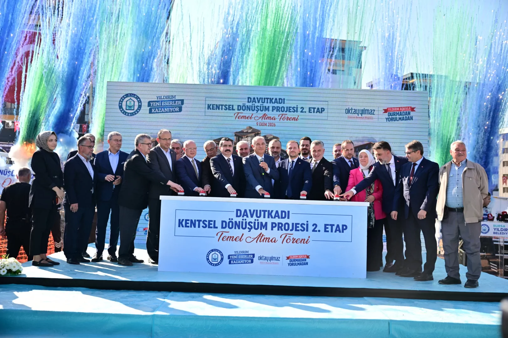 Yıldırım Davutkadı 'kentsel dönüşüm'de 2. etaba temel... İlk etapta teslimatlar Kasım'da 