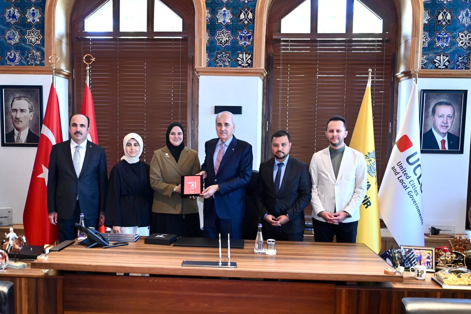 TBMM Numan Kurtulmuş'tan Konya Büyükşehir'e ziyaret 