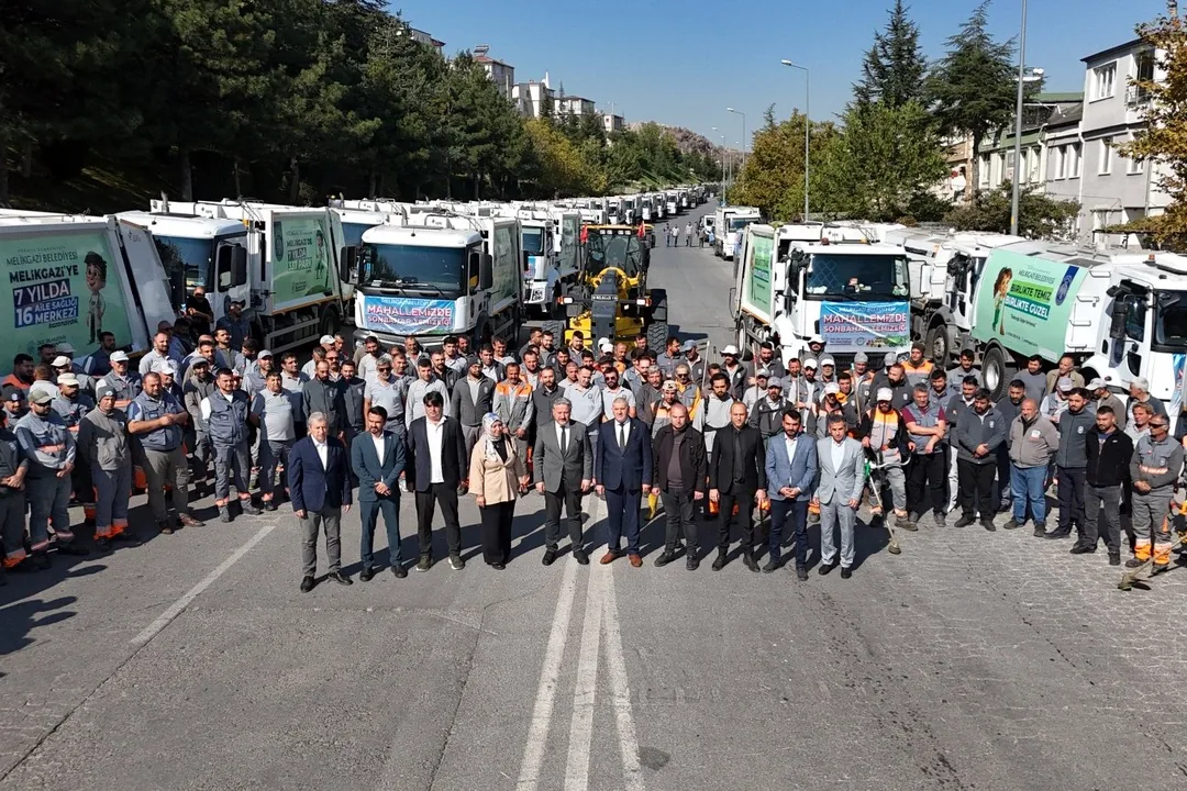 Kayseri Melikgazi'den geniş kapsamlı temizlik 
