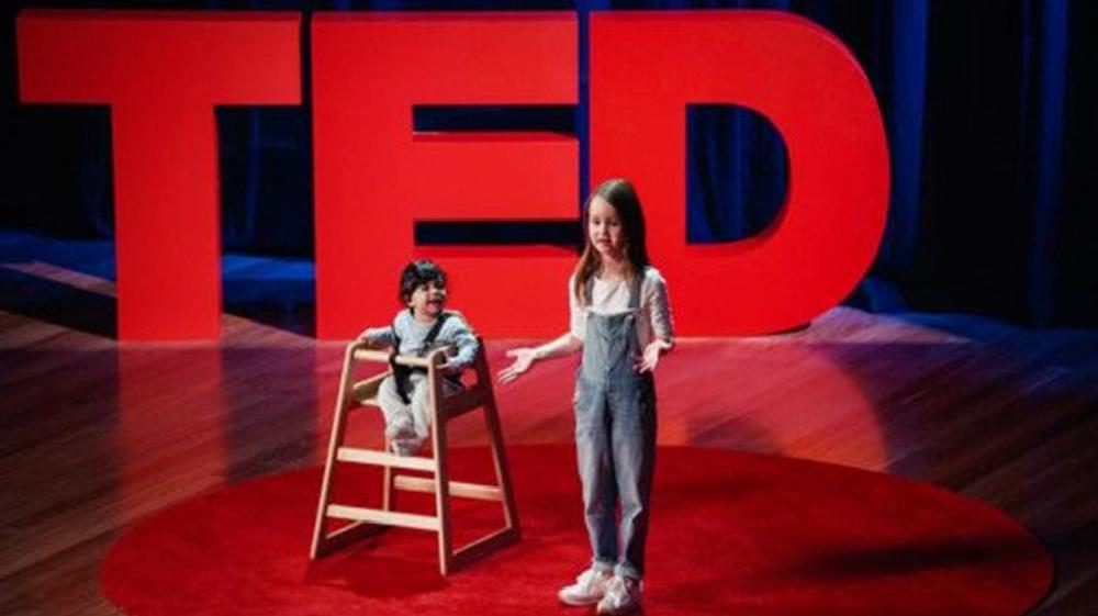 7 yaşında TED’de konuştu