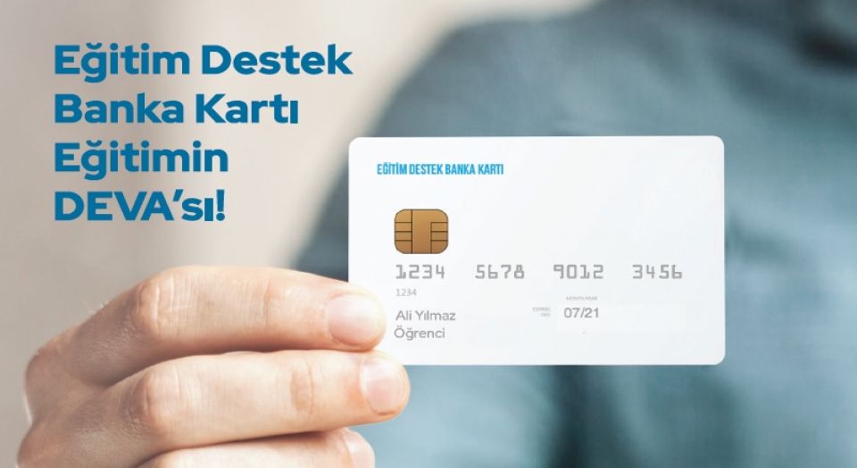 DEVA partisinden öğrencilere 'kartlı' destek sözü