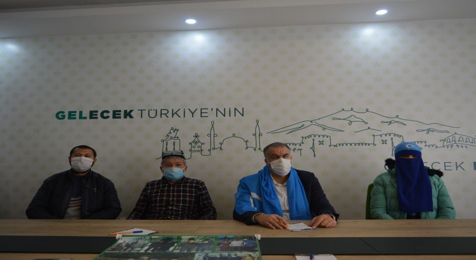 Kayseri'de Doğu Türkistanlıların seslerine ses oldu