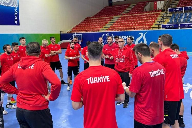 A Milli Erkek Hentbol Takımı'nda Lüksemburg hazırlığı -