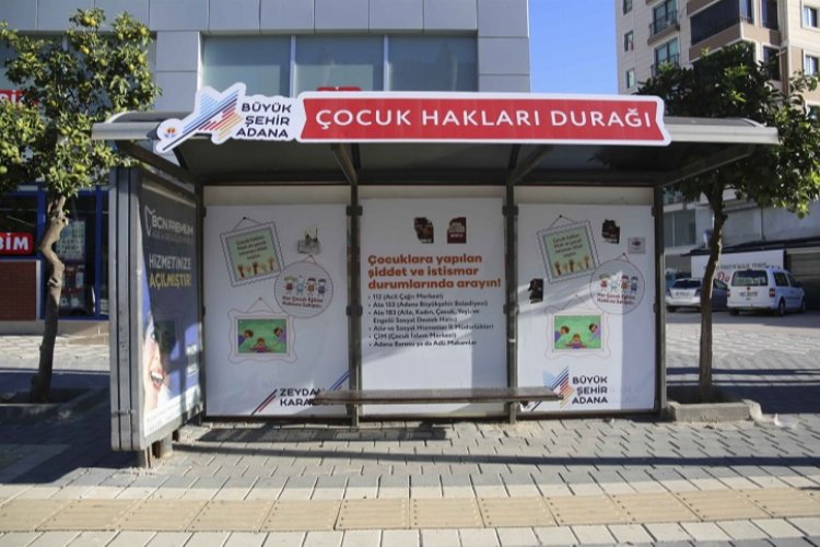 Adana Büyükşehir'den Çocuk Hakları Durağı -