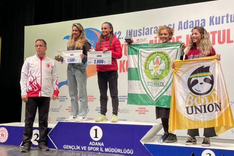Adana'dan Manisa'ya 1 altın 1 bronz madalya -