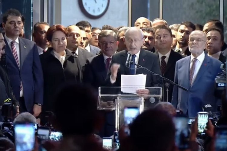 Aday resmen Kılıçdaroğlu -