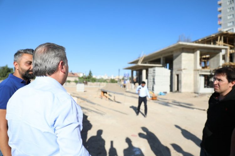 Adem Tanç Cami’nde çalışmalar sürüyor -