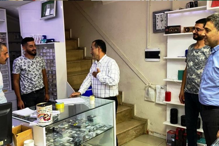 Adıyaman'da AK Parti'den esnaf ziyareti -
