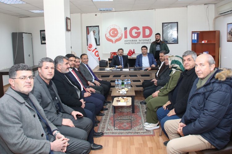 Adıyaman'da AK Partili vekillerden İGC’ye ziyaret -