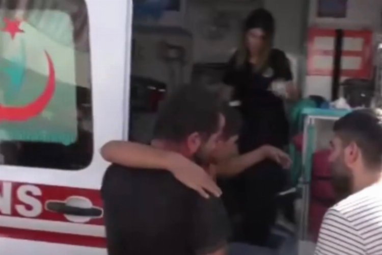 Adıyaman'da elektrik akımına kapılan iki arkadaş ağır yaralandı -