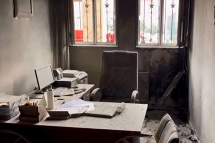 Adıyaman'da okulda çıkan yangın korkuttu -