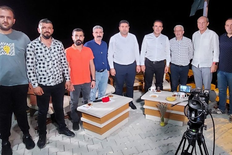 Adıyaman'da Samsat Belediye Başkanı Halil Fırat İnternet Gazetecileri'nin konuğu oldu -